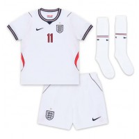Dětský Fotbalový dres Anglie Marcus Rashford #11 MS 2026 Domácí Krátký Rukáv (+ trenýrky)